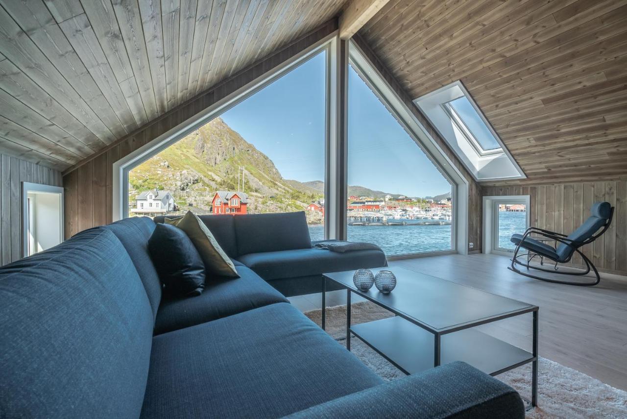 Seafront New Cabin In Lofoten Ballstad Ngoại thất bức ảnh