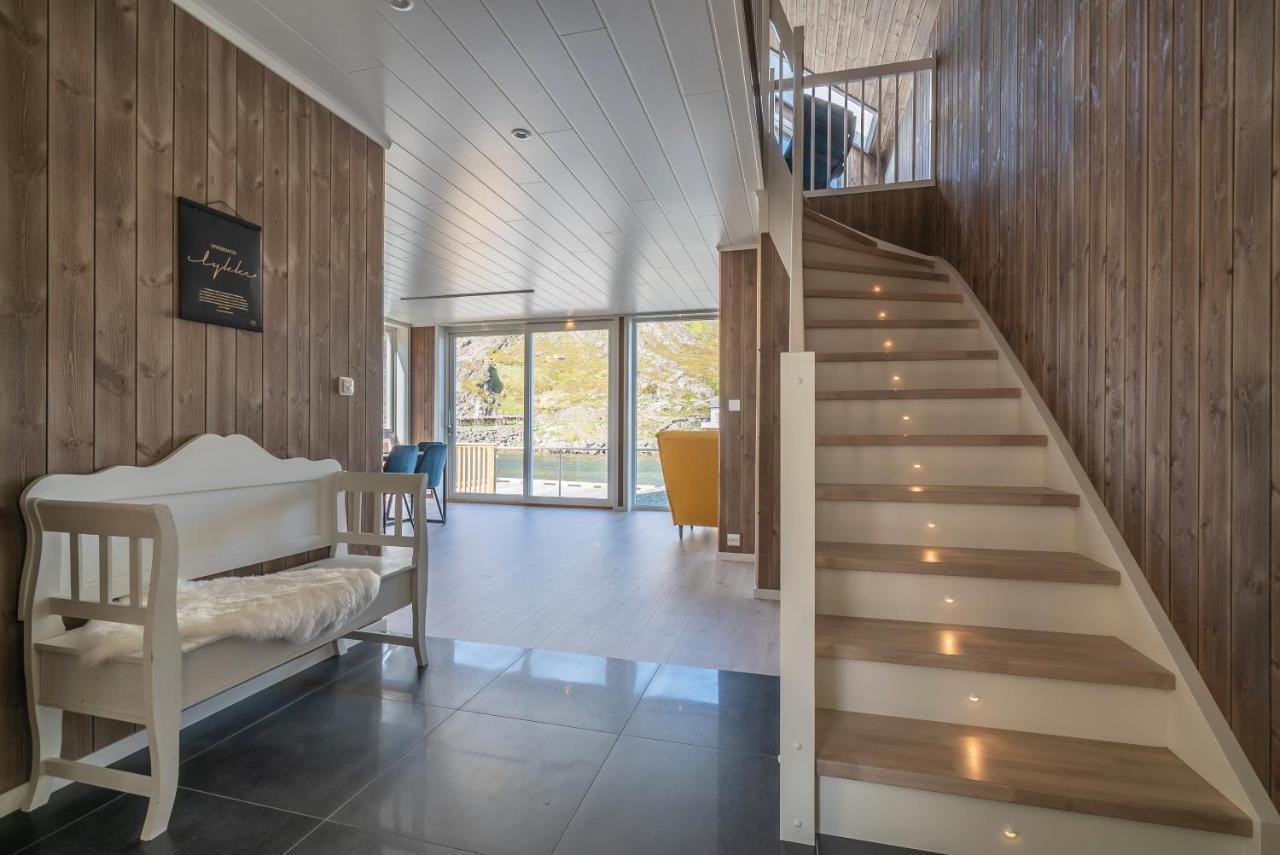 Seafront New Cabin In Lofoten Ballstad Ngoại thất bức ảnh