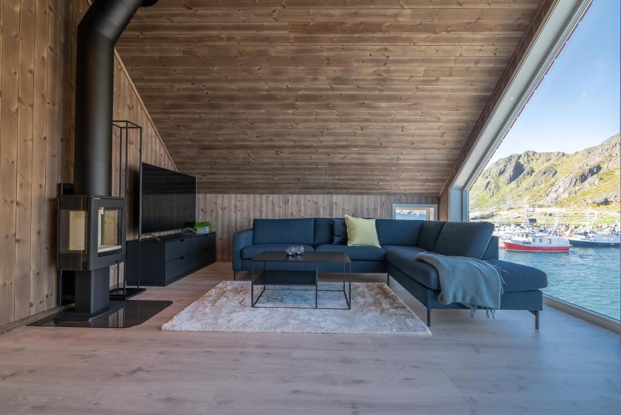 Seafront New Cabin In Lofoten Ballstad Ngoại thất bức ảnh