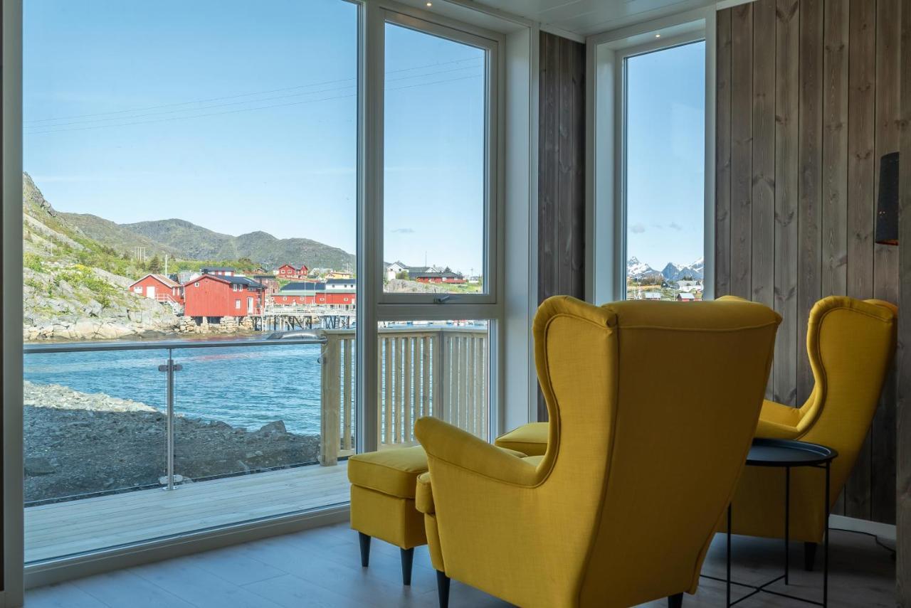 Seafront New Cabin In Lofoten Ballstad Ngoại thất bức ảnh