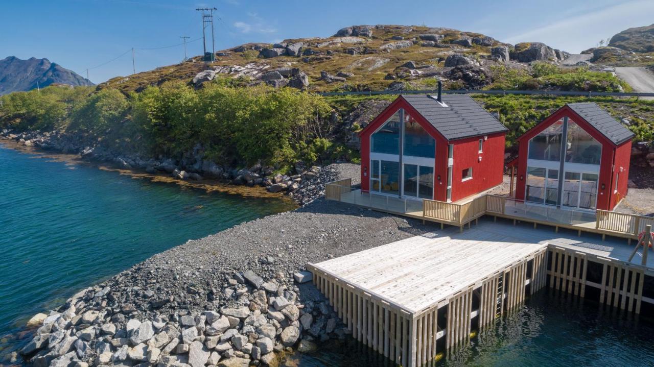 Seafront New Cabin In Lofoten Ballstad Ngoại thất bức ảnh