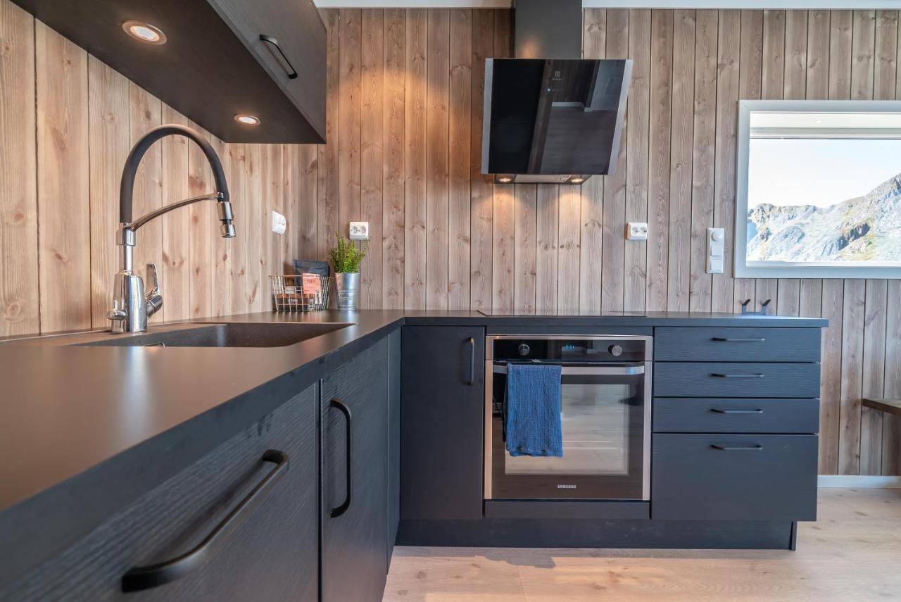 Seafront New Cabin In Lofoten Ballstad Ngoại thất bức ảnh